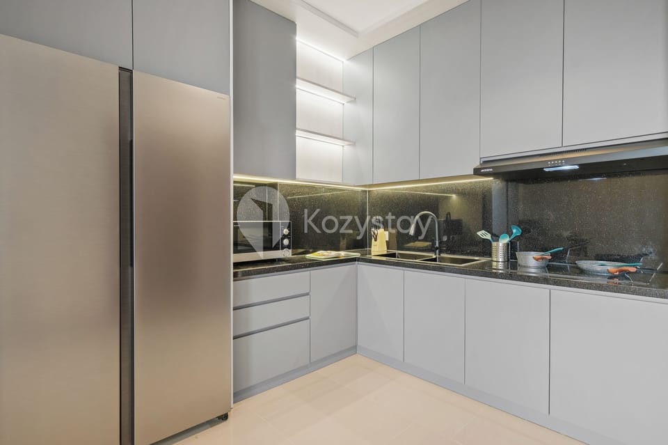Apartment, 2 Bedrooms, City View | Private kitchen