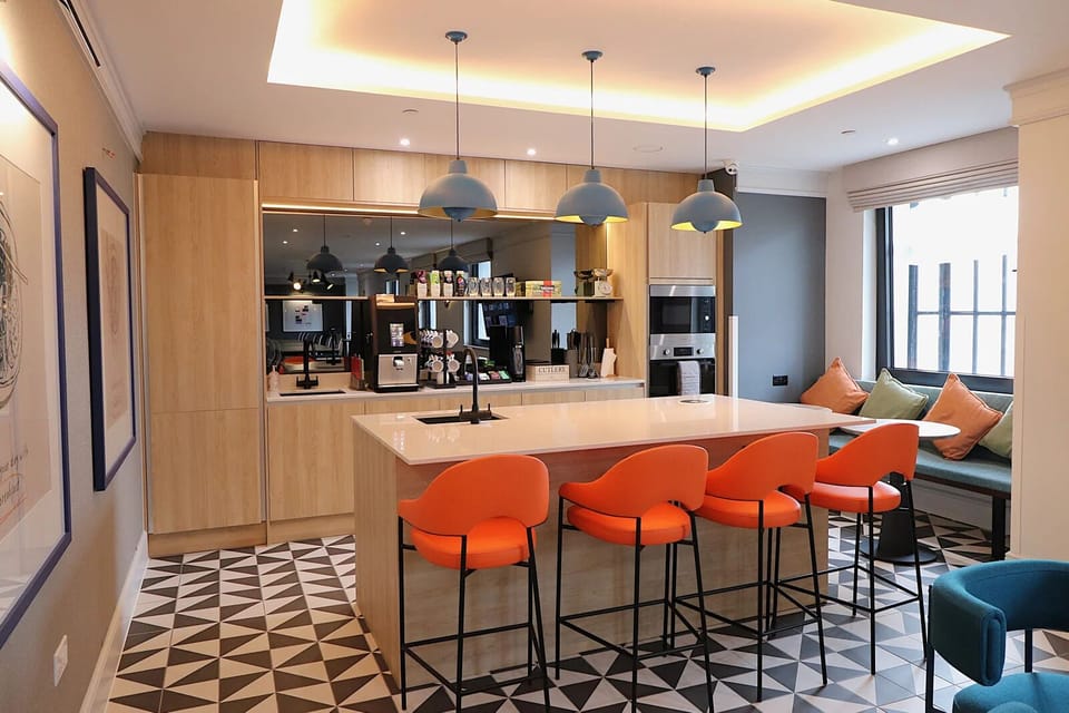 Lobby sitting area