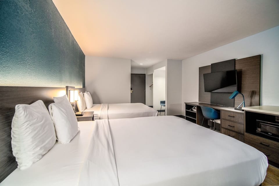 In-room safe, desk, blackout drapes, iron/ironing board