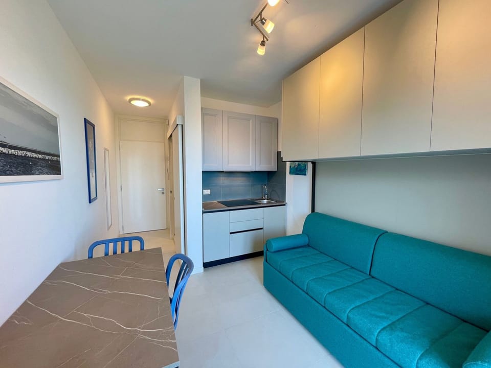 Studio, Balcony, Ocean View | Living area