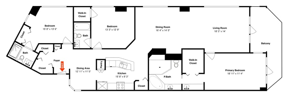 Condo (3 Bedrooms) | Property amenity