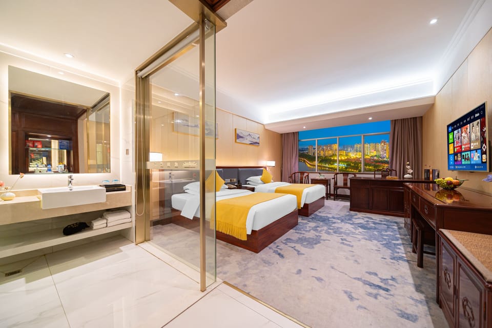Frette Italian sheets, premium bedding, pillowtop beds, soundproofing