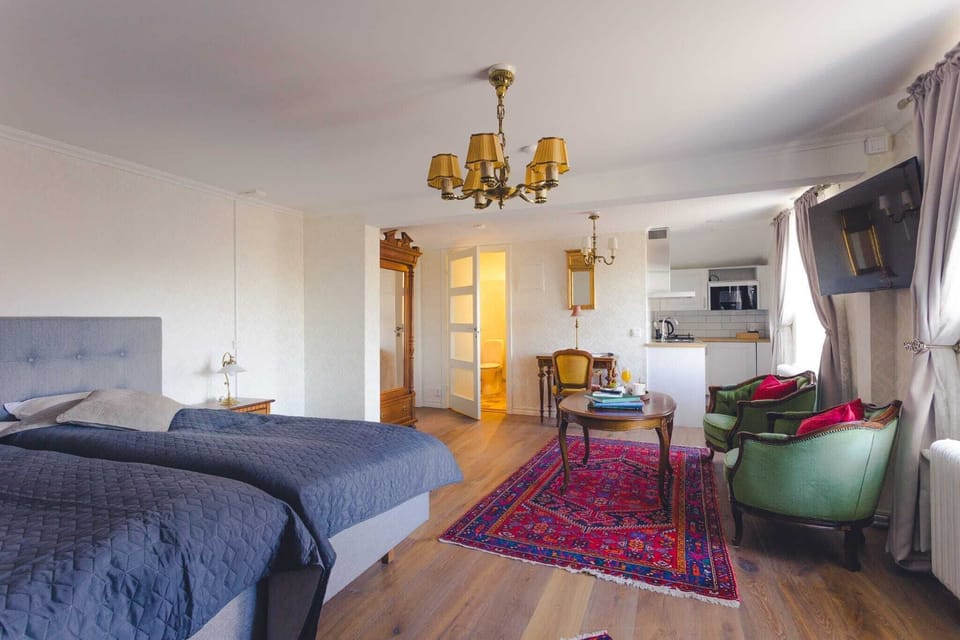 Deluxe Double Room | Laptop workspace, blackout drapes, soundproofing, iron/ironing board