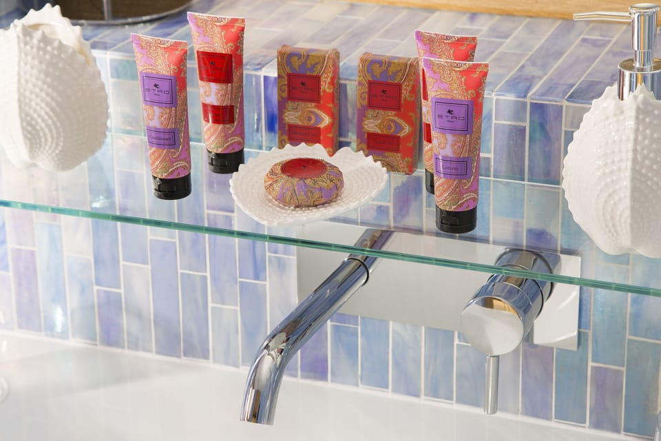 Free toiletries, hair dryer, towels, toilet paper
