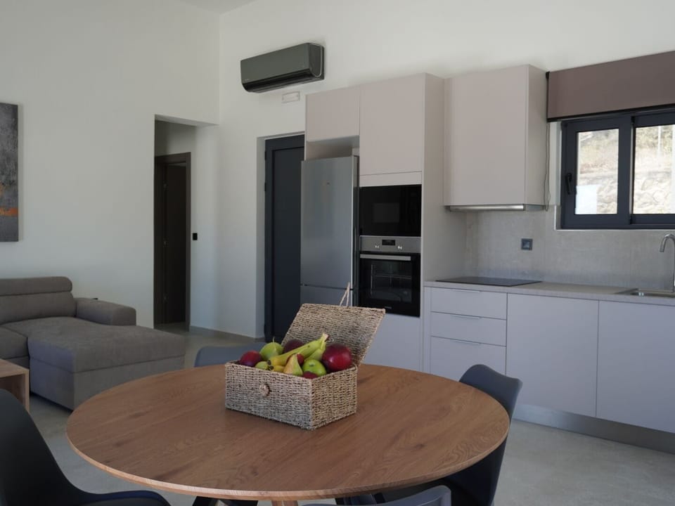 Luxury Villa, Private Pool, Sea View | Private kitchen | Full-size fridge, microwave, oven, stovetop