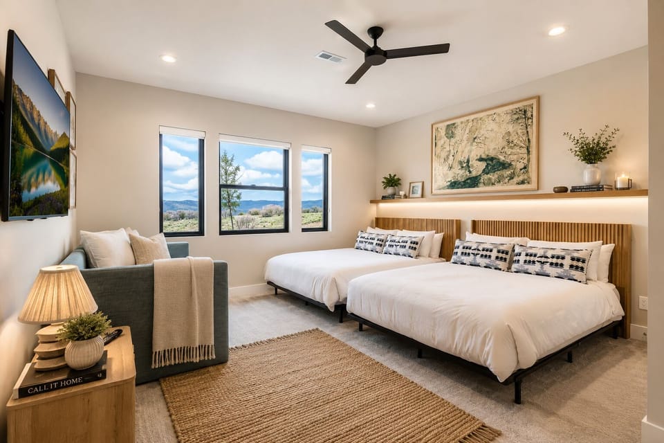 Deer Valley East Perfection On Vissen! 933 4 Bedroom Townhouse Apartment in Jordanelle Reservoir