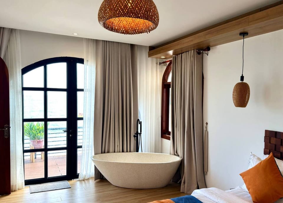Family Double Room, 2 Bedrooms, Sea View, Beachfront | Premium bedding, desk, laptop workspace, free WiFi