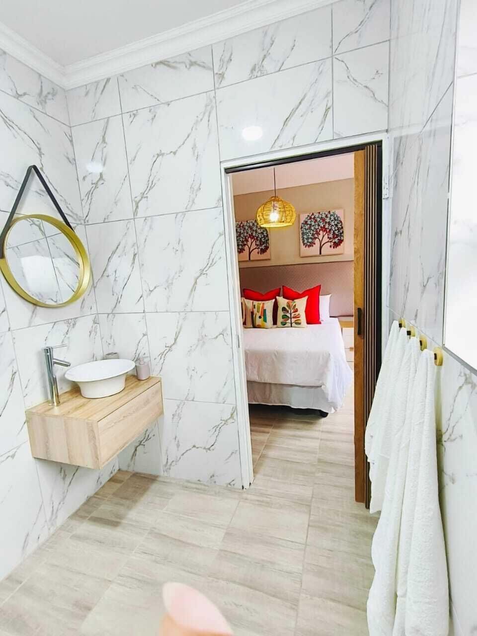 Double Room, Balcony, Garden View | Bathroom | Shower, free toiletries, towels, soap