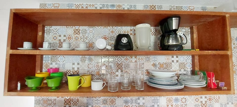 Basic Apartment | Private kitchen | Fridge, microwave, oven, coffee/tea maker