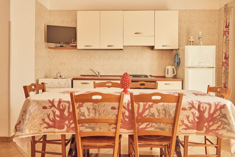 Standard Apartment, Balcony, City View | Private kitchen | Full-size fridge, oven, stovetop, electric kettle