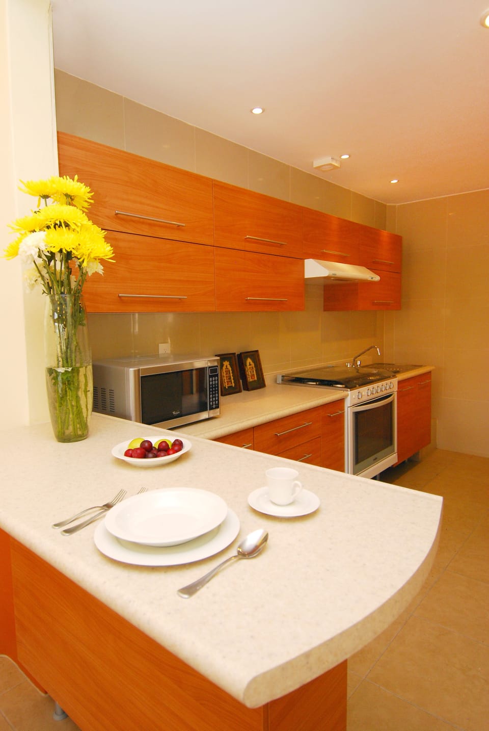 Shared fridge, microwave, coffee/tea maker