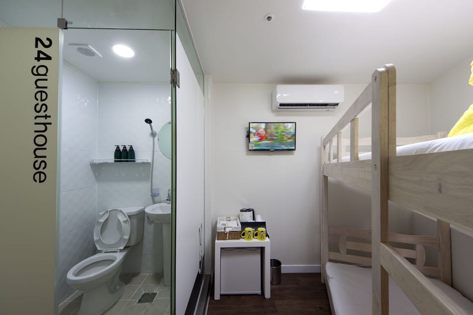 Bunk Twin Room | Blackout drapes, iron/ironing board, free WiFi, bed sheets
