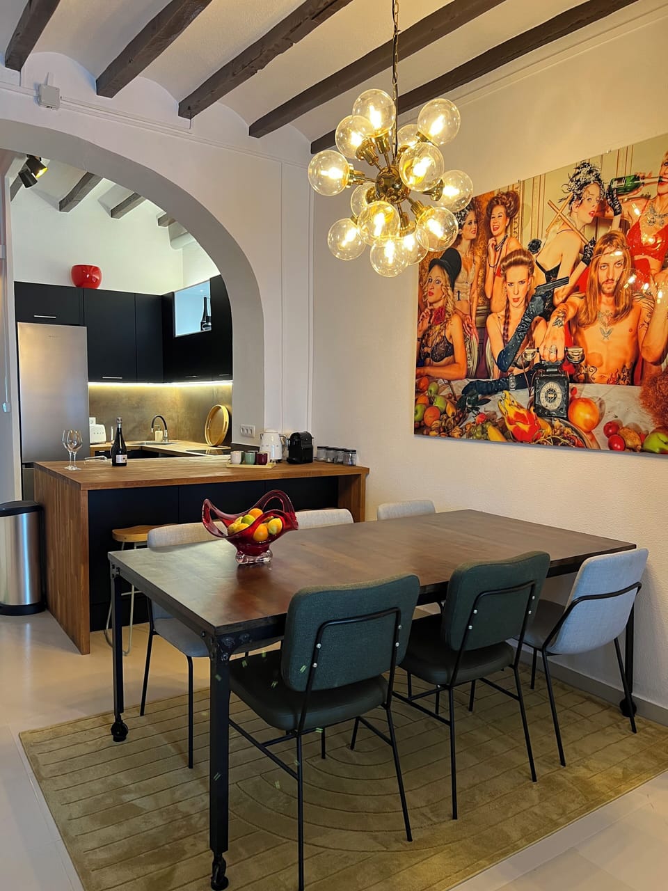 Apartment, City View | Living area