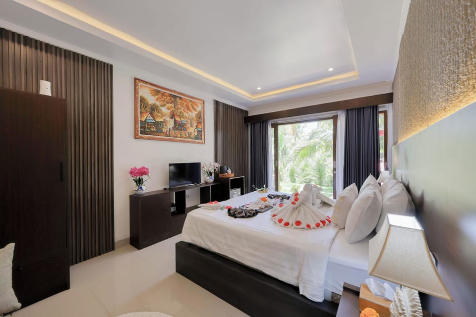 Premium bedding, minibar, in-room safe, rollaway beds
