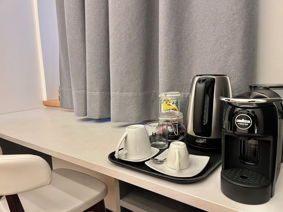 Daily self-serve breakfast for a fee