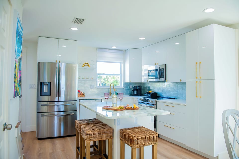 Traditional House, 2 Bedrooms, Balcony, Ocean View | Private kitchen | Toaster, highchair, blender, griddle