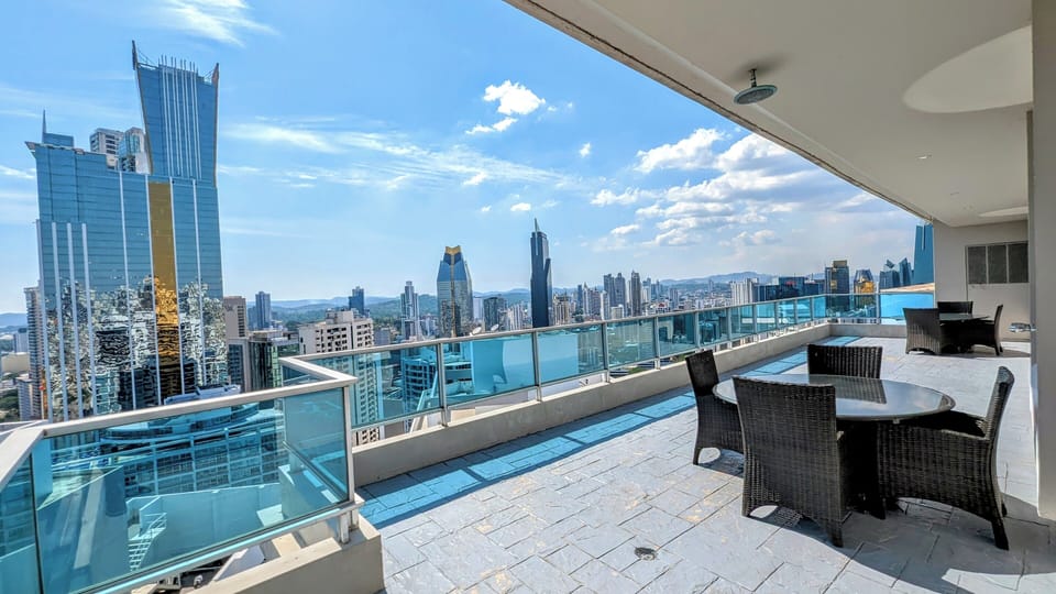 Rooftop terrace