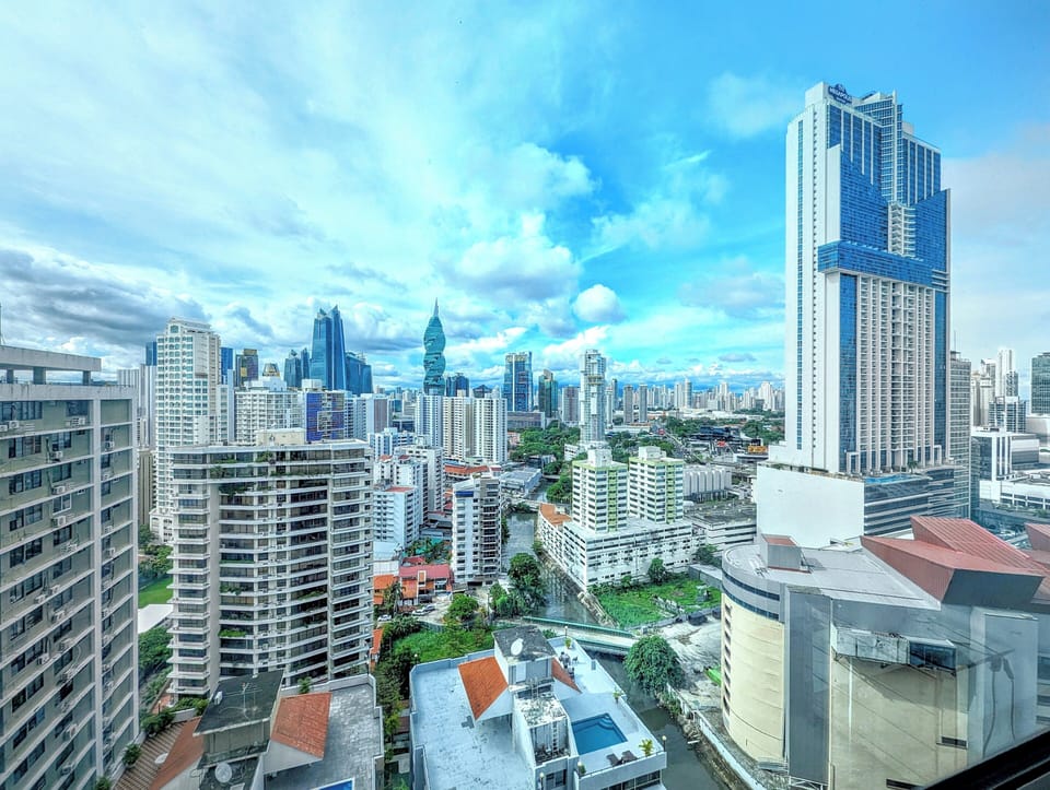 City view from property