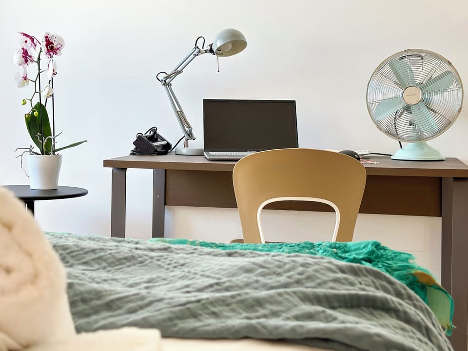 Triple Room, Non Smoking, Garden View | Minibar, in-room safe, desk, laptop workspace