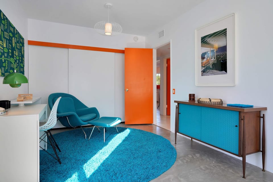 House, Multiple Beds, Pool Access, Mountain View (Retro Desert Retreat) | 3 bedrooms, desk, laptop workspace, individually decorated