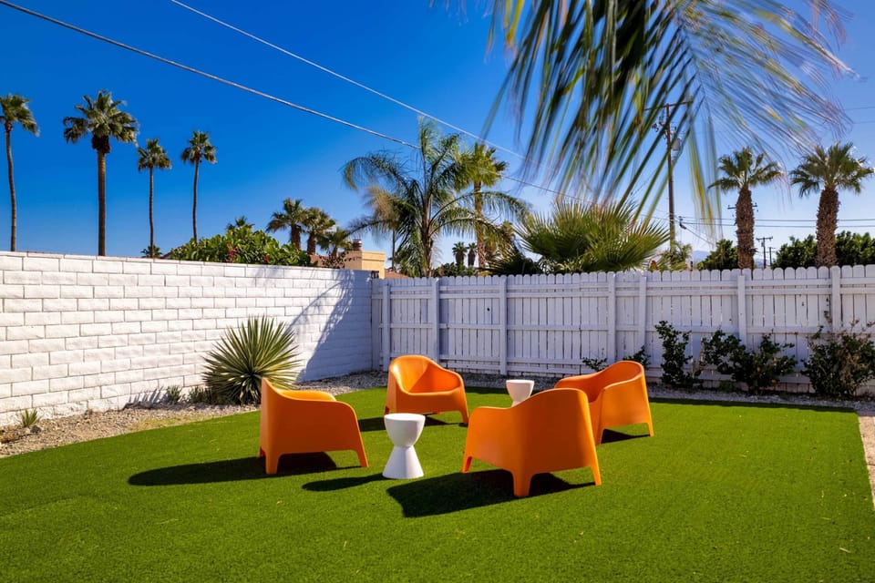 House, Multiple Beds, Pool Access, Mountain View (Retro Desert Retreat) | Terrace/patio