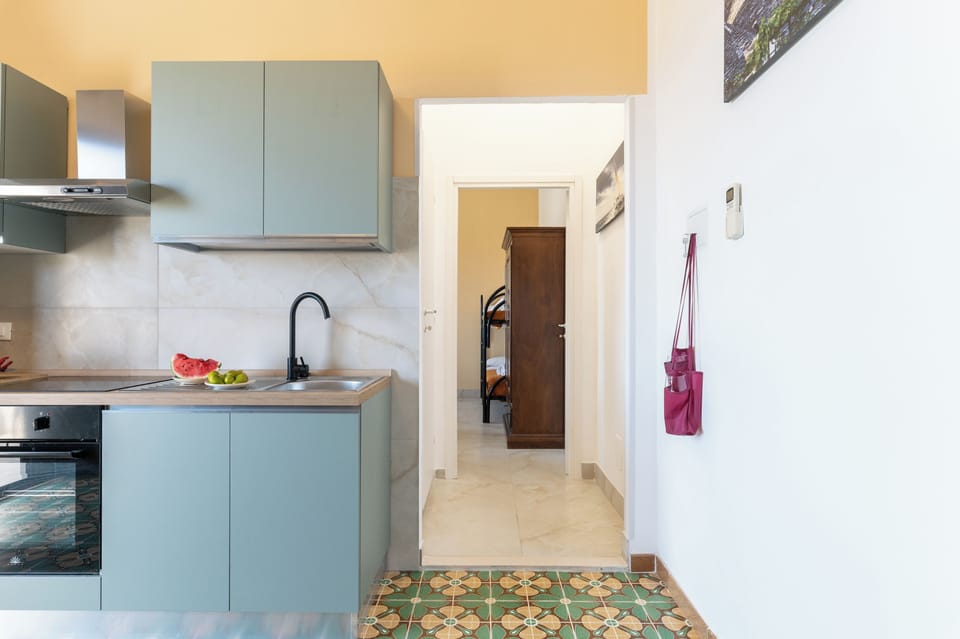 Deluxe Apartment, Sea View | Private kitchen | Espresso maker