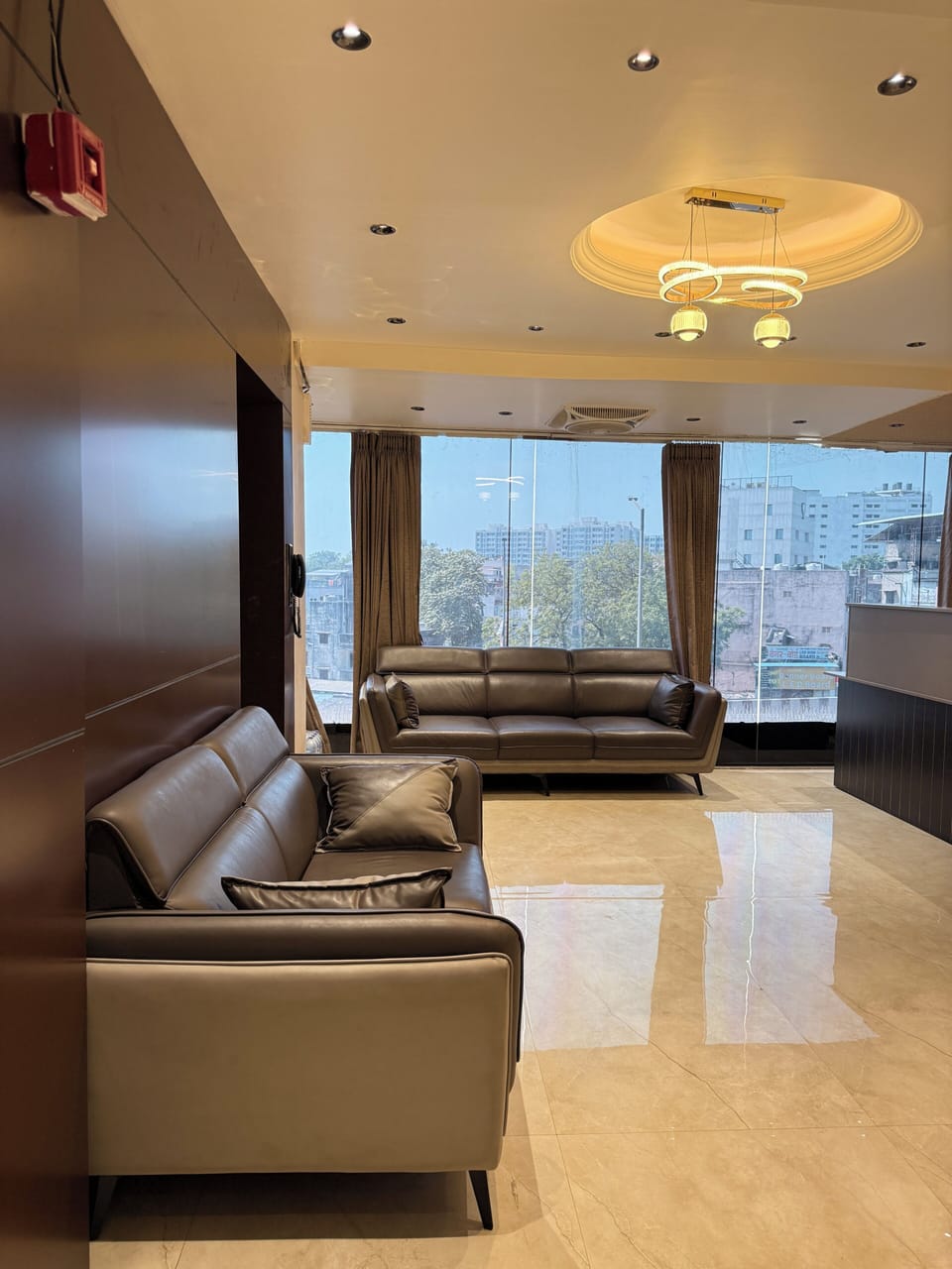 Lobby sitting area