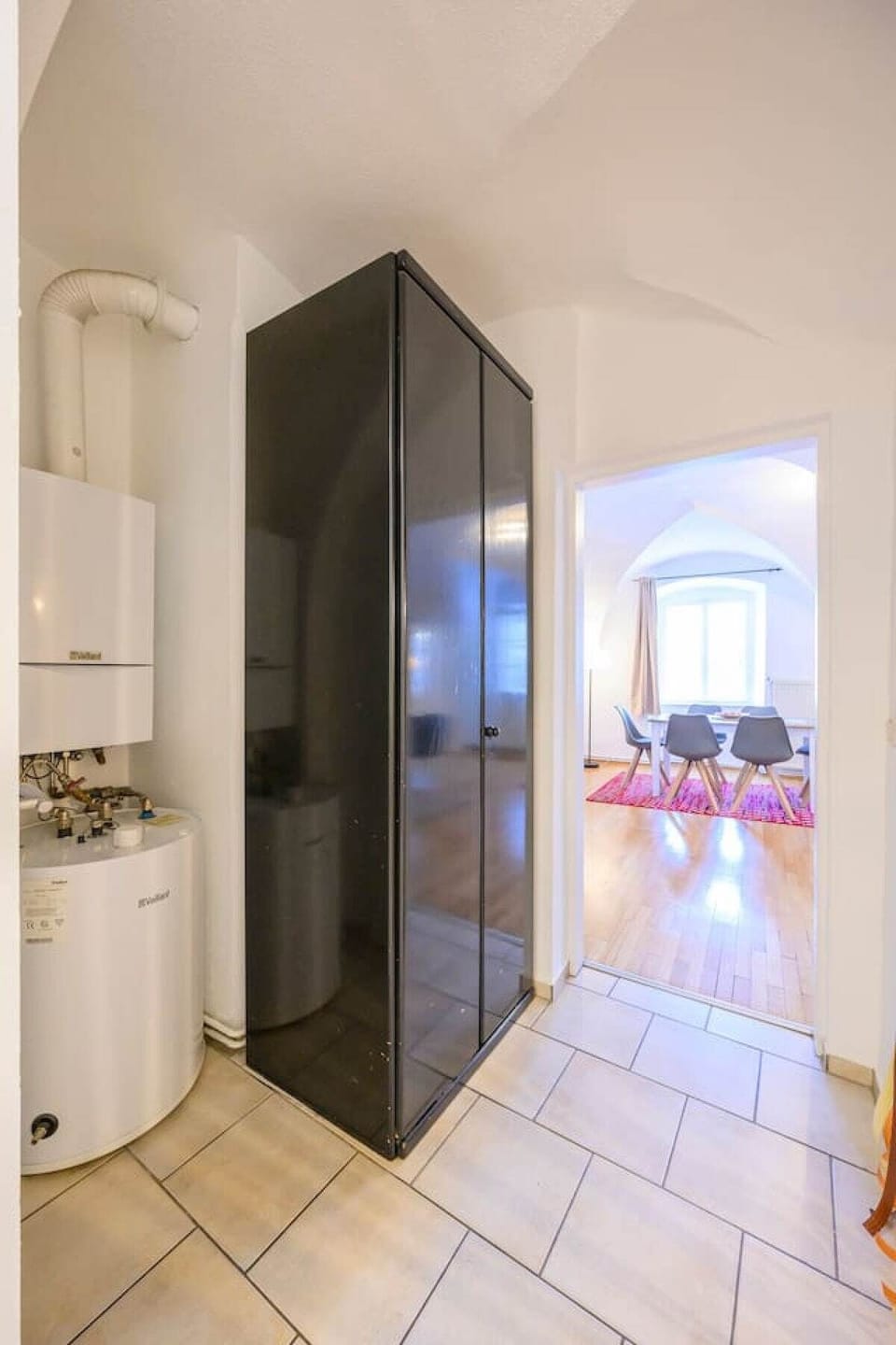 Apartment, Non Smoking, Kitchen | Living area