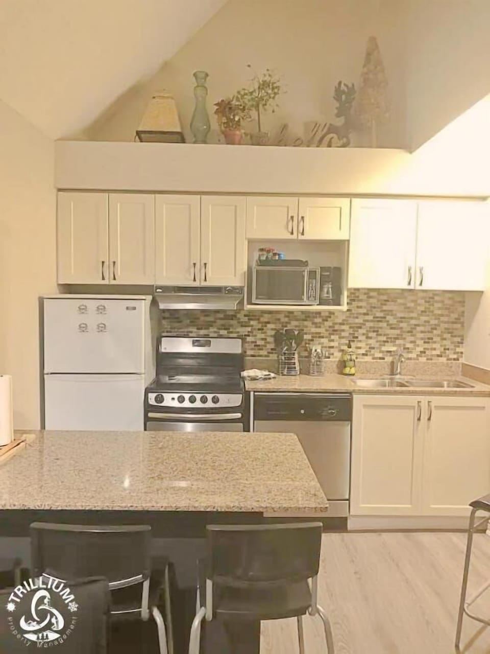 Standard Apartment, 2 Bedrooms, Balcony, Mountain View | Private kitchen | Coffee/tea maker, electric kettle, toaster