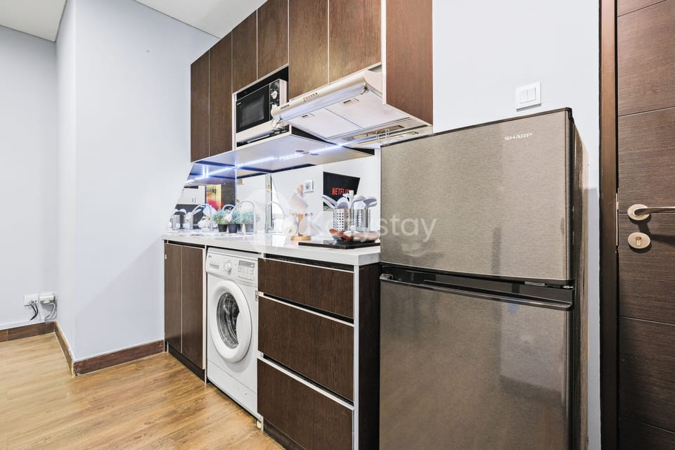 Apartment, 1 Bedroom, City View | Private kitchen