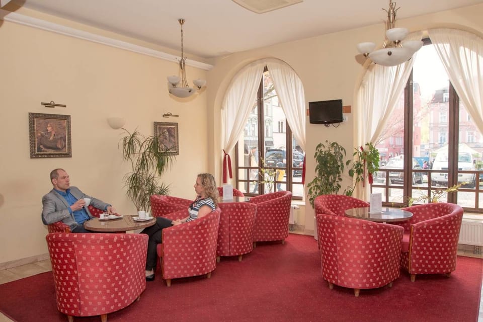 Lobby sitting area