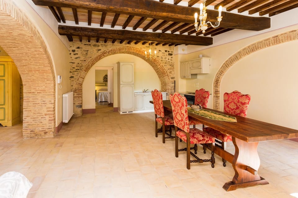 Apartment, 1 Bedroom, Ground Floor (Molino) | Private kitchen | Full-size fridge, oven, stovetop, dishwasher