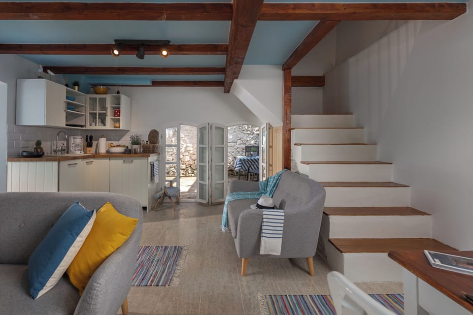 Standard House, 1 Bedroom, Terrace (La Rocca Duo - Hidden In Istria) | Living area | Smart TV