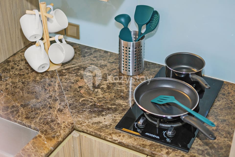 Apartment, 1 Bedroom, City View | Private kitchen
