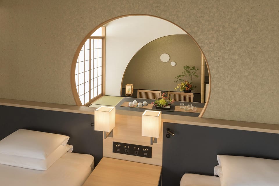 Japanese Wesuitern Suite | 1 bedroom, down comforters, blackout drapes, soundproofing