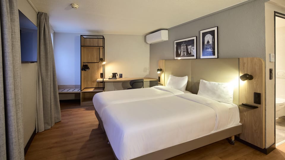 Standard Room, Multiple Beds | Premium bedding, desk, blackout drapes, soundproofing