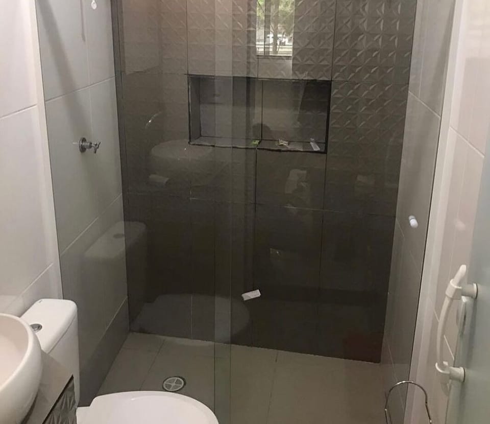 Twin Room, City View | Bathroom | Hair dryer, slippers, towels