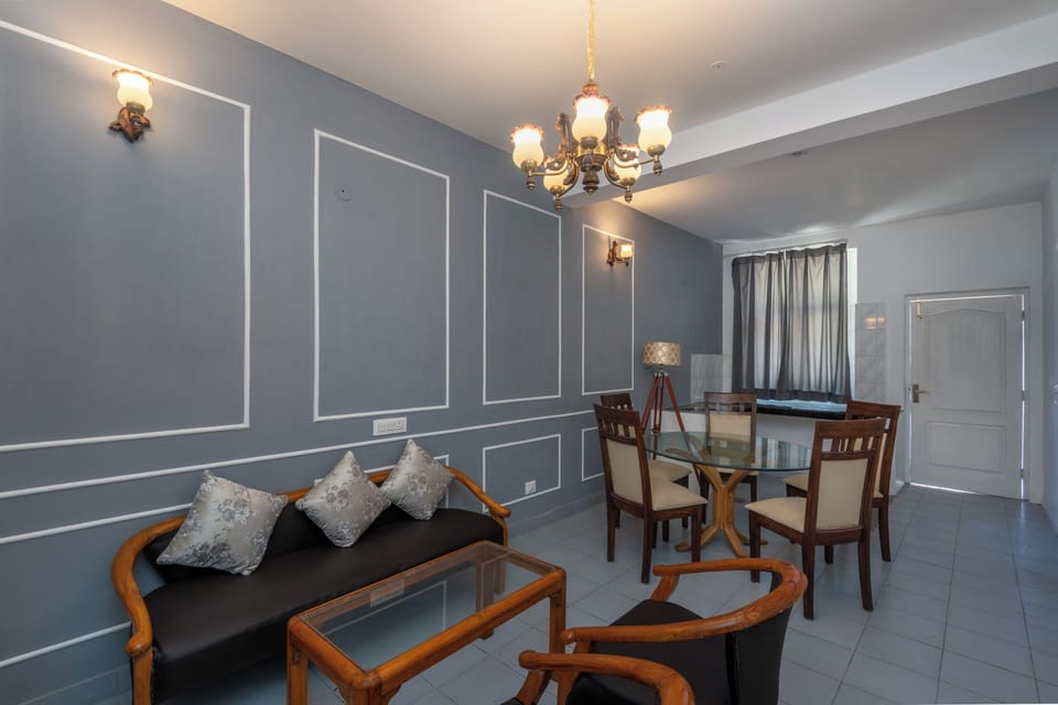 Deluxe Villa | Living area | LED TV