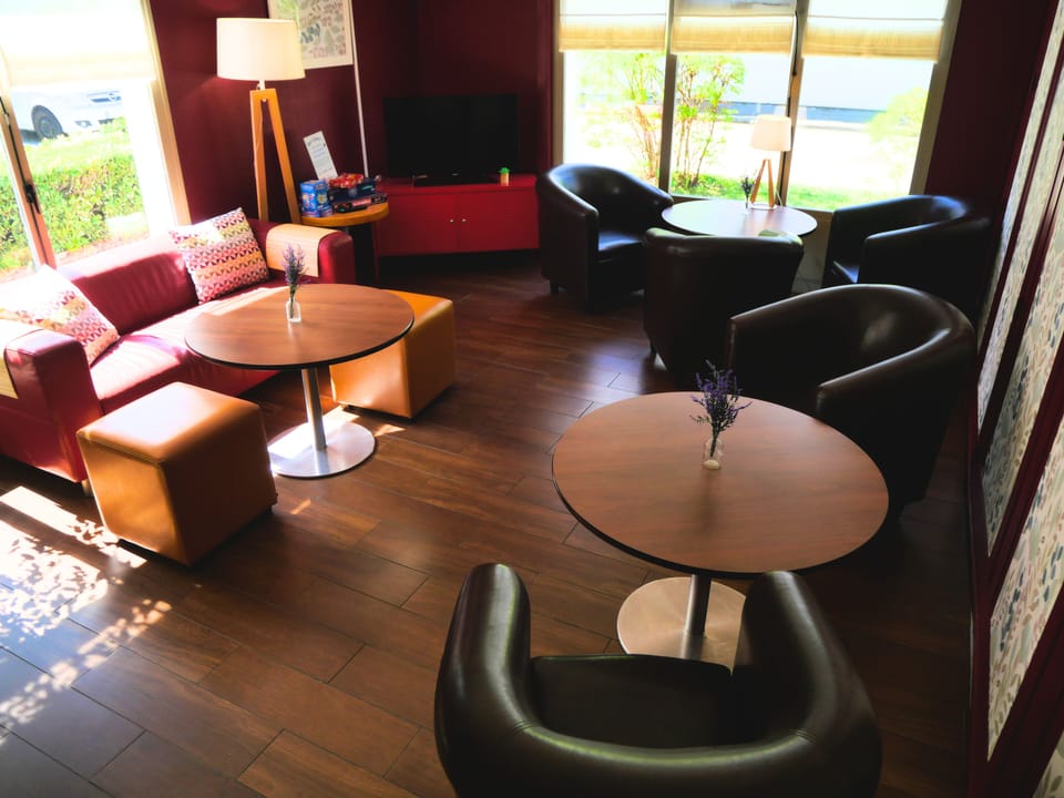 Lobby sitting area