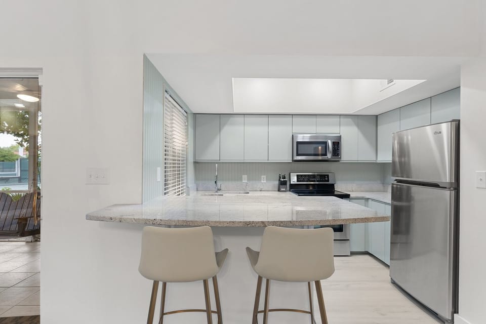 Condo, 2 Bedrooms | Private kitchen | Coffee/tea maker, fridge, oven