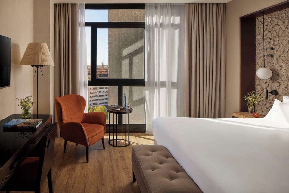 Minibar, in-room safe, desk, blackout drapes