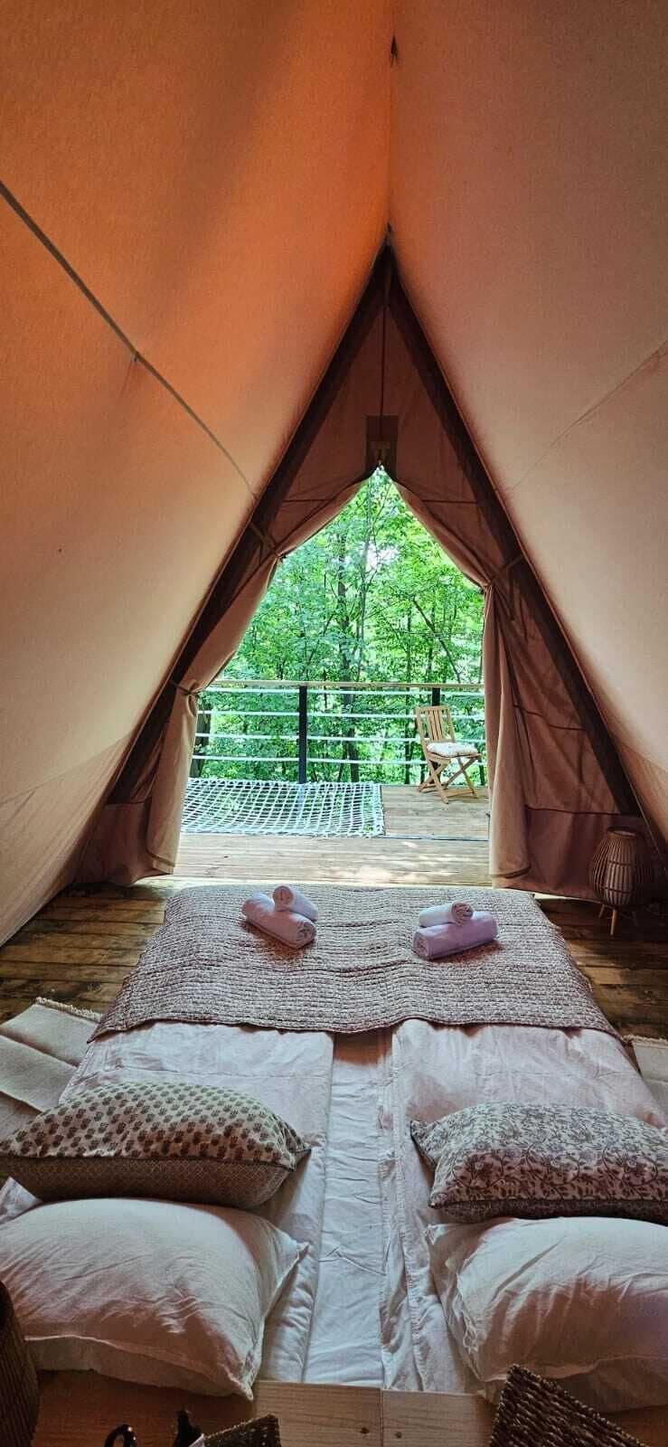 Superior Tent | In-room safe, blackout drapes, iron/ironing board (on request)