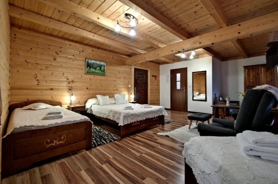 Family Room with Two Balconies | Blackout drapes, iron/ironing board (on request), WiFi (free)