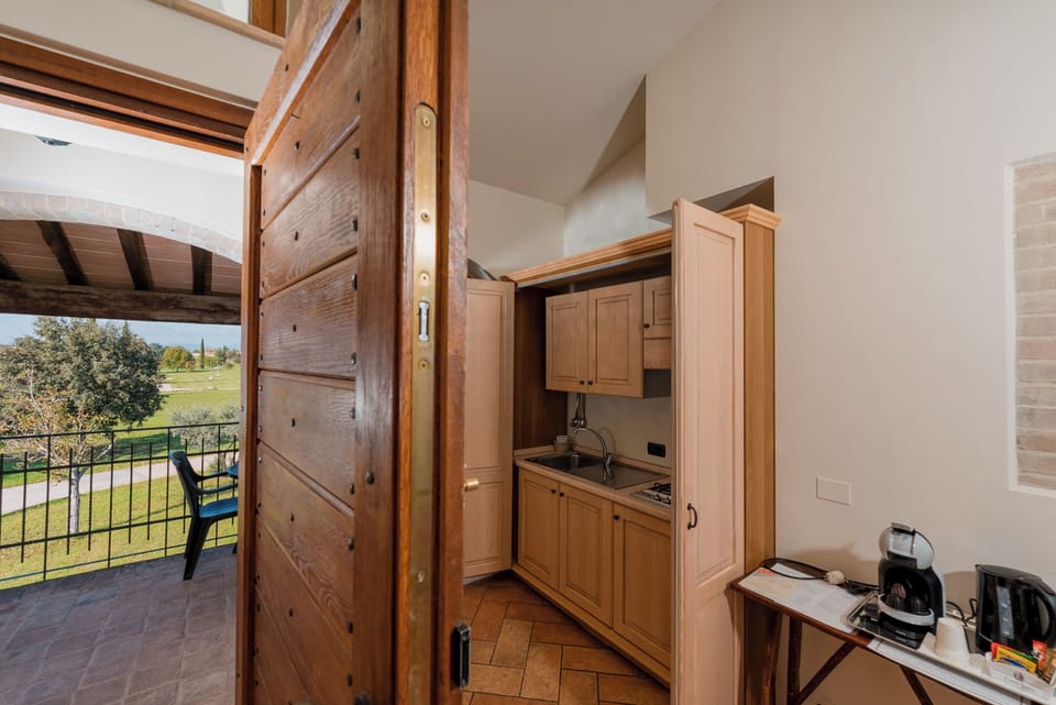 Apartment (Bilocale 2+2) | Minibar, in-room safe, soundproofing, iron/ironing board