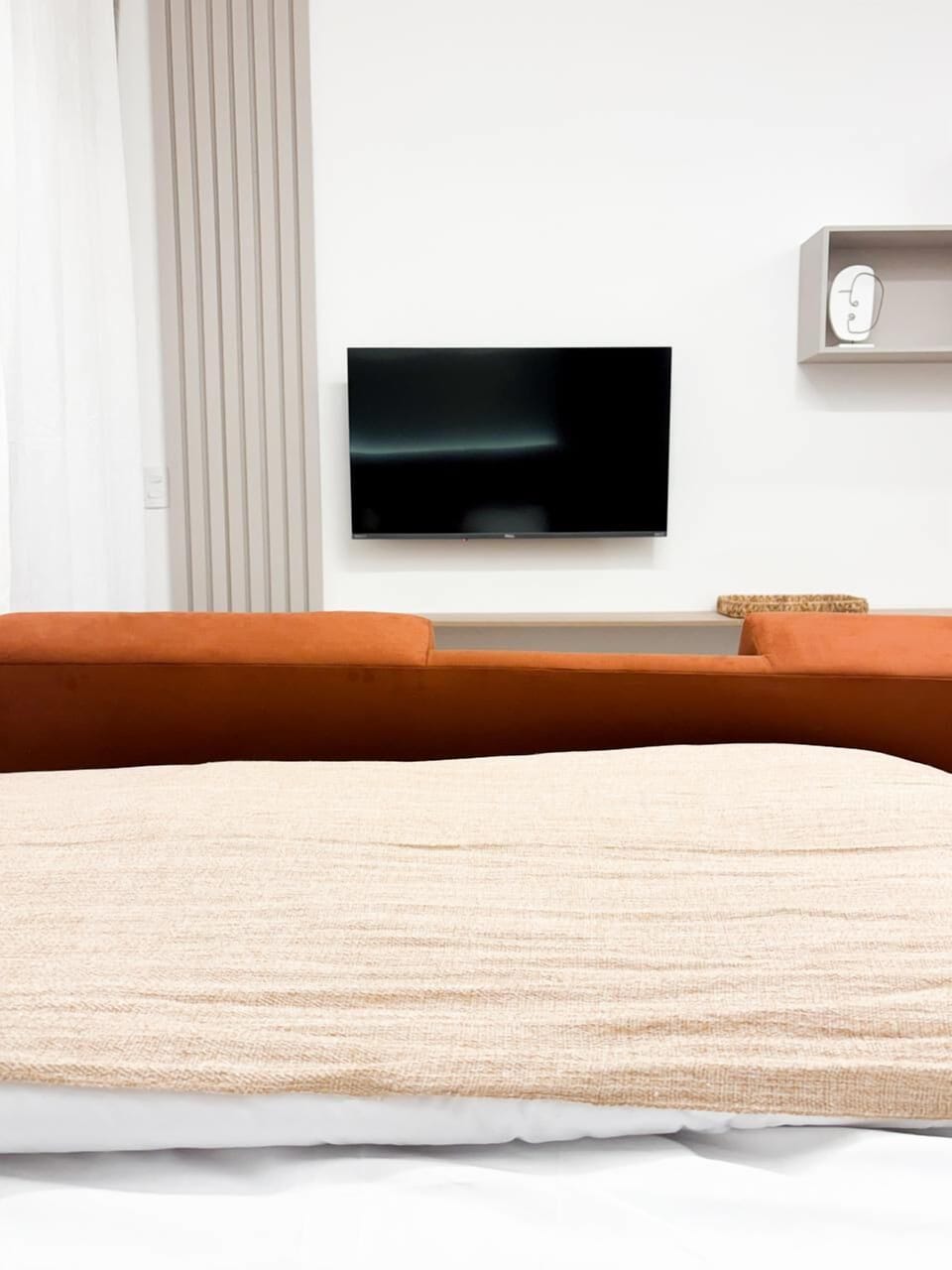 Studio | Living area | 43-inch Smart TV with digital channels