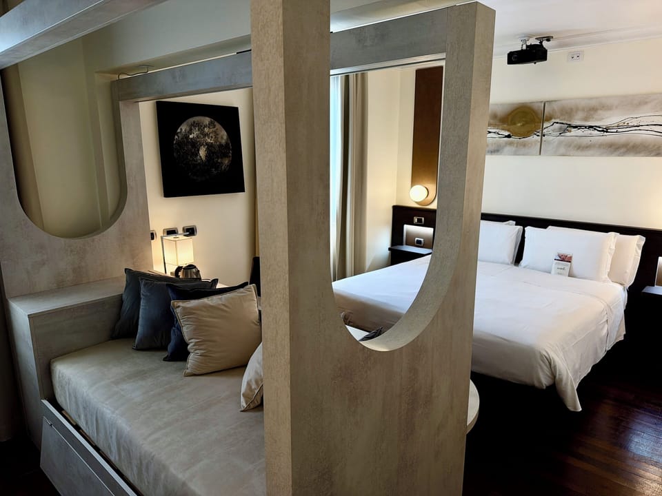  Family Studio Cinema  | Hypo-allergenic bedding available, down comforters, memory foam beds