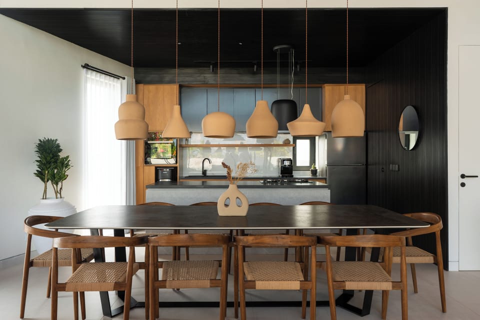 Deluxe Villa, 5 Bedrooms, Private Pool, Pool View | Dining room
