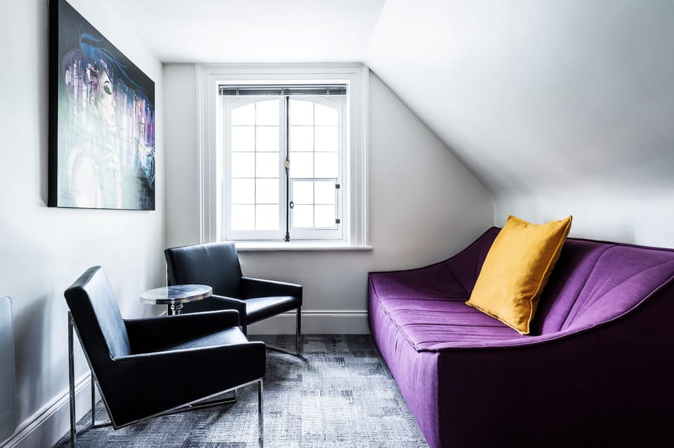 Superior Suite, 2 Bedrooms | Living area | Flat-screen TV, iPod dock