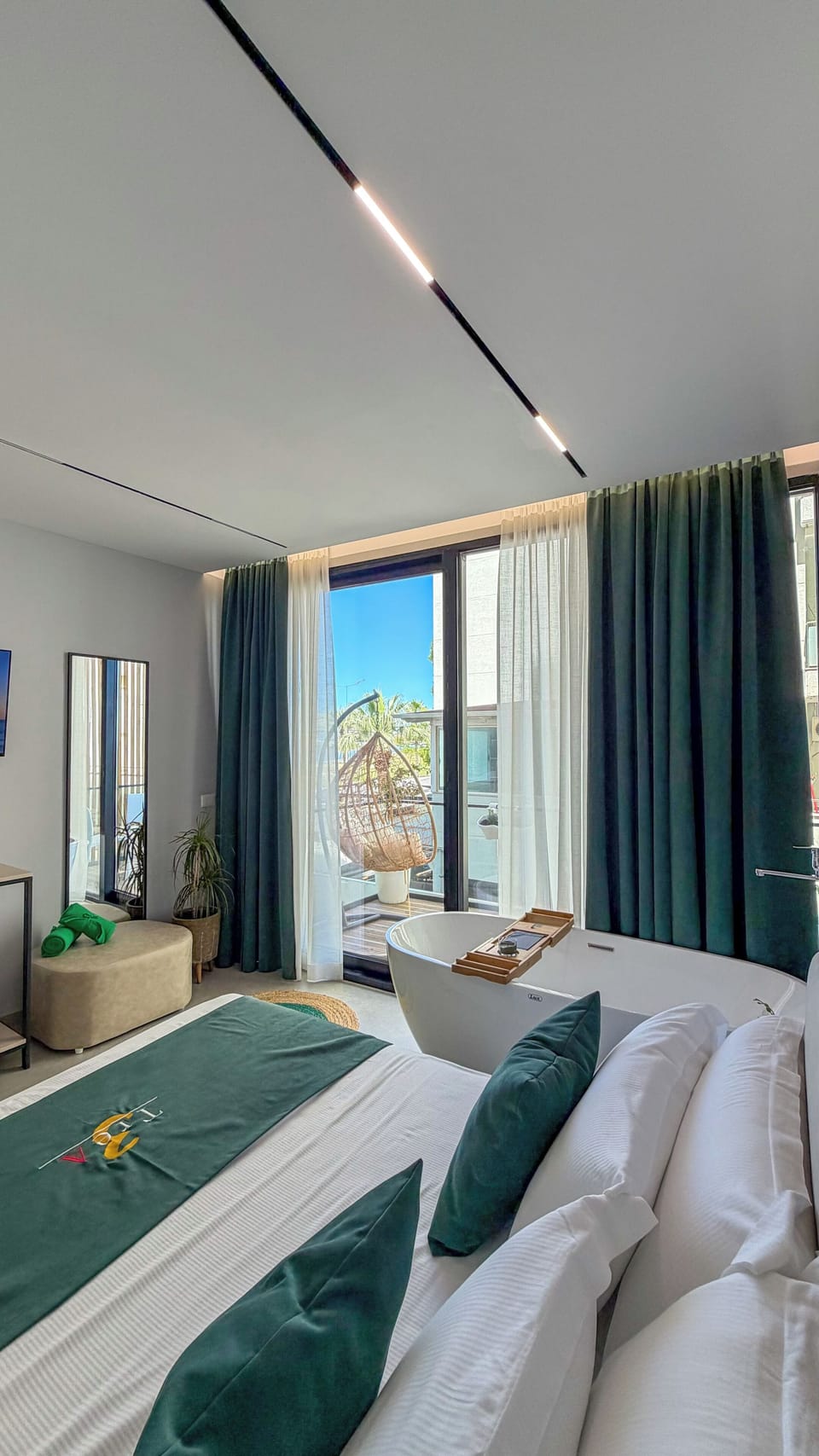 Comfort Double Room, Balcony, Beach View | In-room safe, soundproofing, iron/ironing board, free WiFi