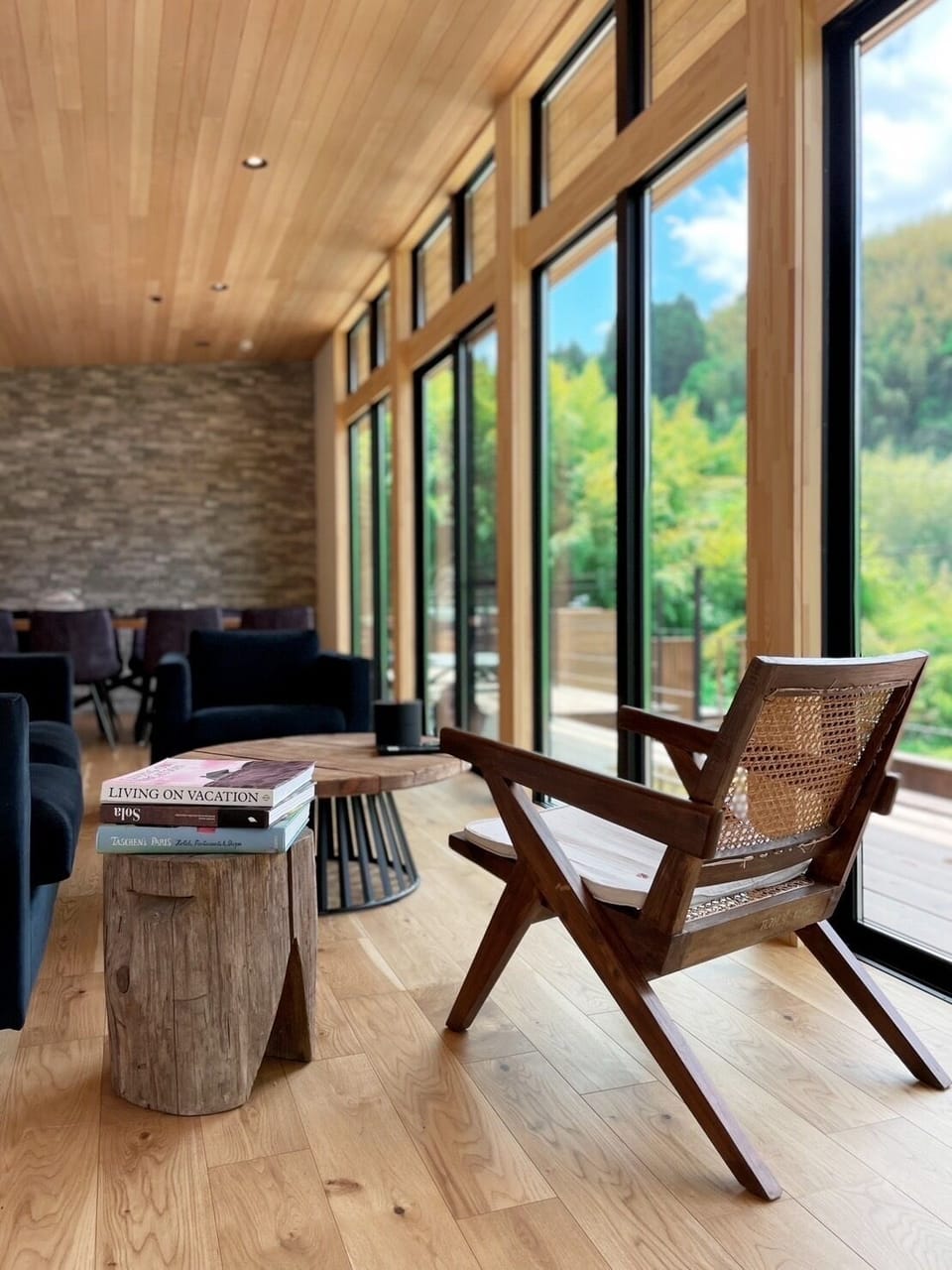 Luxury Villa, River View | Living area | Flat-screen TV